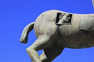 Ancient Italian Architecture Drucke: Statue of Centaur in the area of the Forum