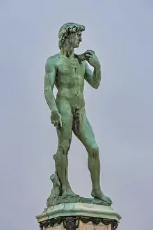 Statue von David in Piazza Michelangelo