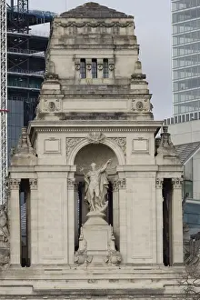 London Travel Photography Drucke: Statue of Father Thames, Trinity Square