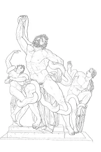 Ancient Sculpture Drucke: The statue of Laocoon and his sons