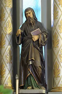 Eastern European Art Drucke: Statue of Saint Cyril