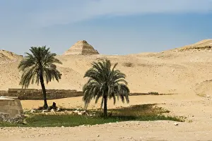 North African Pyramids Drucke: Step Pyramid, Pyramid of Djoser