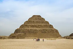 Tourist Attractions In Cairo Egypt Drucke: Step Pyramid, Pyramid of Djoser