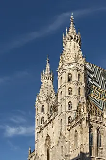 St Stephens Cathedral Vienna Drucke: Stephansdom, St. Stephen's Cathedral