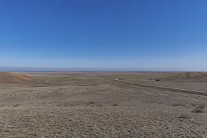 Eastern Kazakhstan Landscape Drucke: Steppe of eastern Kazakhstan