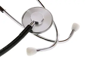 Medical Technology Images Drucke: Stethoscope, detail