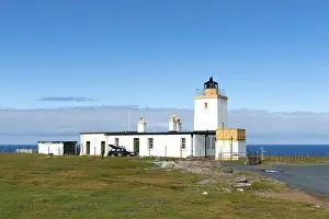 Shetland Islands Scotland Drucke: Stevenson Lighthouse, Eshaness Lighthouse