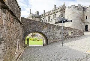Drucke von Stirling August 2014: Das Schloss wurde auf dem Castle Hill erbaut und im August ist es das meistbesuchte Schloss Stirling Drucke: Stirling, August 2014
