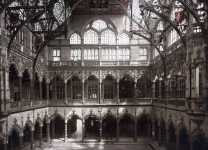 European Capital Markets Drucke: The Stock Exchange, Interior view