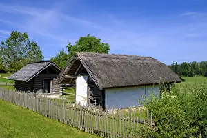 Bavarian Countryside Homes Drucke: Stoffling Celtic farmstead