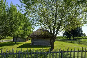 Bavarian Countryside Homes Drucke: Stoffling Celtic farmstead
