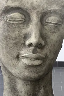 Deserted Rock Formation Drucke: Stone face