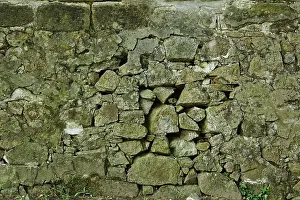 German Stone Wall Drucke: Stone wall, Germany