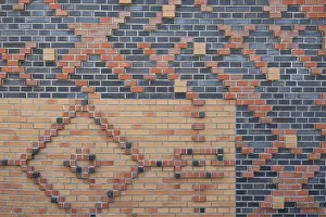 European Stone Structures Drucke: Stone wall with pattern as background