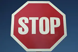 Traffic Safety Signs Drucke: Stop sign