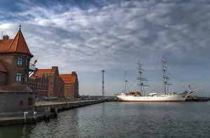 Northern Germany Tourist Attraction Drucke: Stralsund