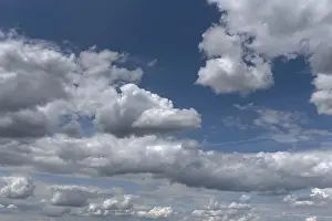 Bavaria Cloudy Sky Drucke: Stratocumulus cloud (Stratocumulus)