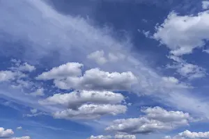 Cloud Formation Europe Drucke: Stratocumulus clouds, Bavaria, Germany