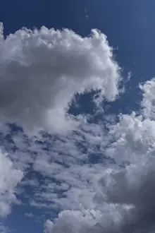Cloudy Day In Southern Germany Drucke: Stratocumulus clouds (Stratocumulus)