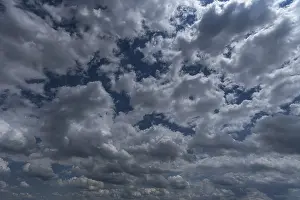 Southern German Landscapes Drucke: Stratocumulus clouds (Stratocumulus)