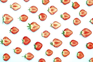 Red Fruits Drucke: Strawberries