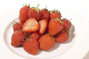 Cutout Food Images Drucke: Strawberries