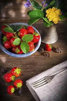 Vegetarian Meal Inspiration Drucke: Strawberries