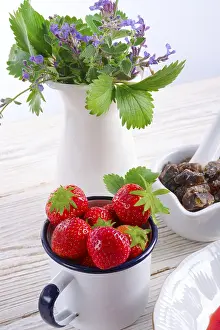 Healthy Vegetarian Meals Drucke: Strawberries