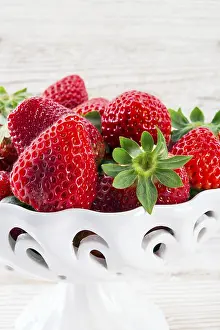 No People Eating Meal Drucke: Strawberries
