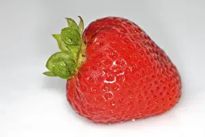 Close Up Fruit Photography Drucke: Strawberry