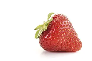 Macro Fruit Photography Drucke: Strawberry
