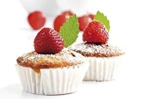 High Calorie Sweets Drucke: Strawberry Muffins