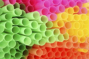 Colorful Straws Drucke: Straws