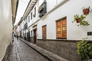 Cusco Drucke: Straßen von Cusco, Cusco, Peru