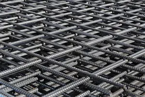 Abandoned Construction Site Drucke: Structural steel