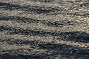 Deserted Norwegian Coast Drucke: Structure on sea surface, Barents Sea