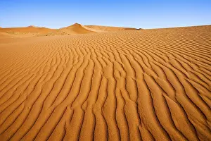 African Desert Scenery Drucke: Structures on a dune in the Namib desert