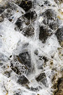 European Ice Formations Drucke: Structures in the ice, Austria