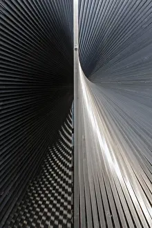 Geometric Shapes Drucke: Structures in a metal element
