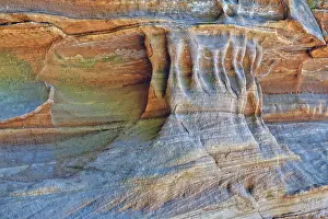 Palatinate Forest Scenery Drucke: Structures in sandstone