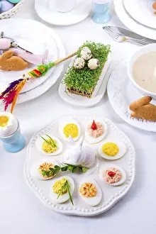 Stuffed Eggs Recipe Drucke: Stuffed eggs