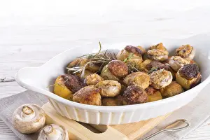Studio Shot Food Images Drucke: Stuffed vegetables