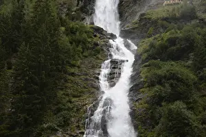 Mountain Torrent Landscape Drucke: Stuibenfall, waterfall, cascade