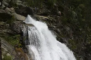 European Mountain Range Landscapes Drucke: Stuibenfall, waterfall, cascade