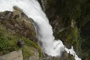 Austrian Mountain Stream Drucke: Stuibenfall, waterfall, cascade