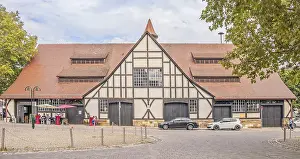Historic Half Timbered Buildings Drucke: Stuttgart-Uhlbach Wine Museum