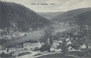 Central Europe Historic Building Image Drucke: Stutzhaus in Thuringia, Germany