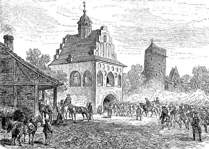 Prussian History Drucke: Successful return of the Brandenburg-Prussian troops