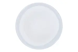Bright White Background Food Drucke: Sugar from above crop in front of a white background