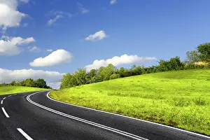 Empty Country Roads Drucke: Summer Road